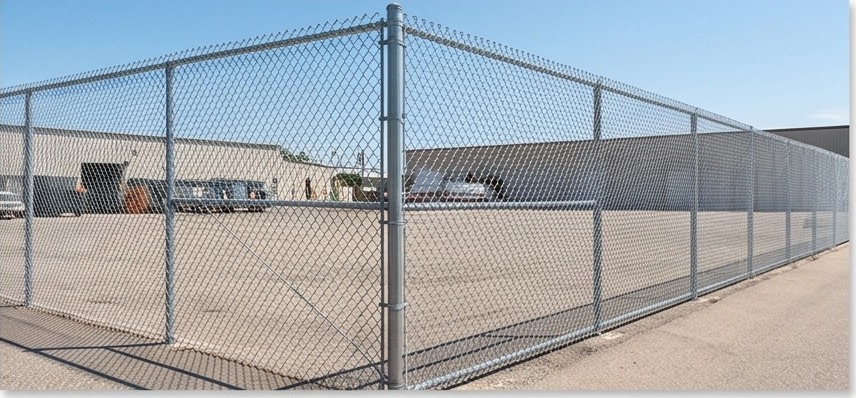 Commercial / High-Security chain link fence