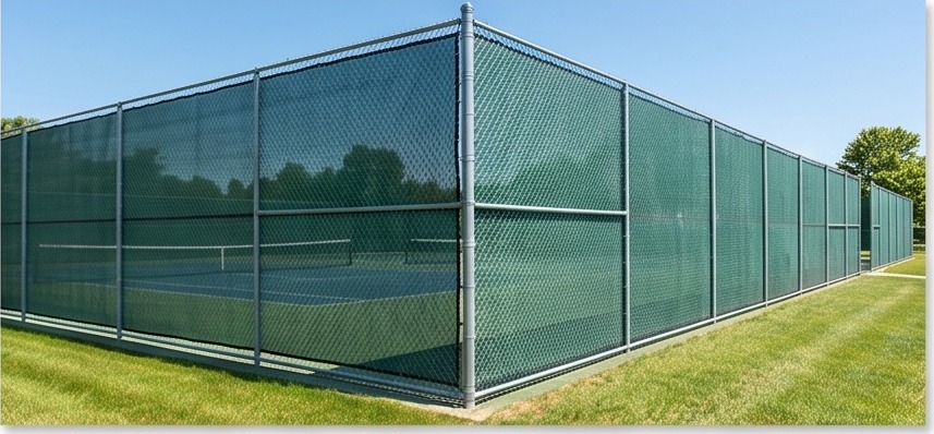 Chain link with Windscreen