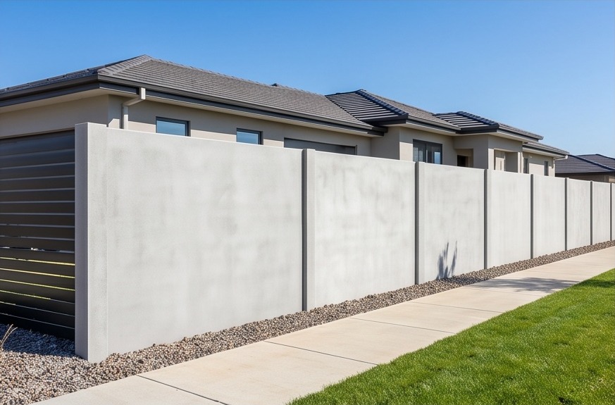 Smooth Modern concrete panel