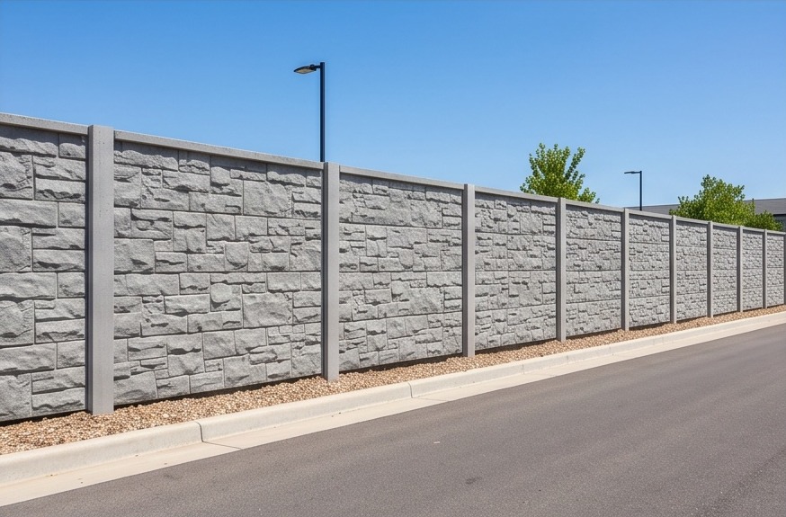 Split-Face Texture concrete panel