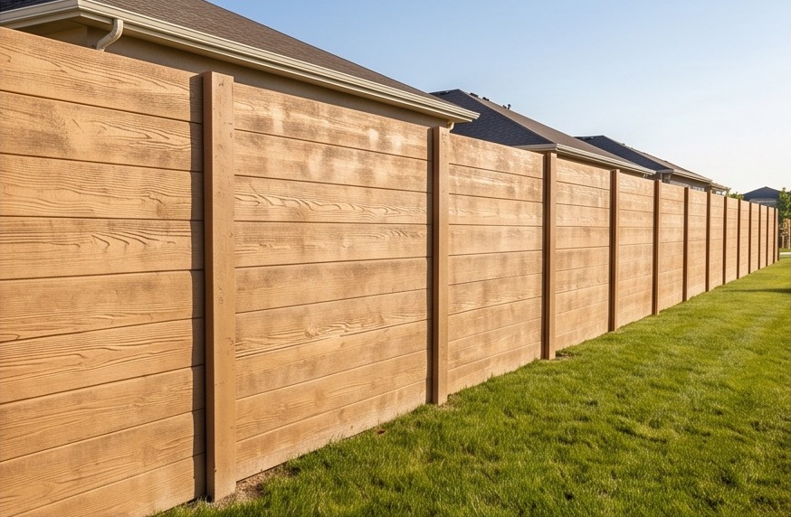 Wood-Look concrete panel