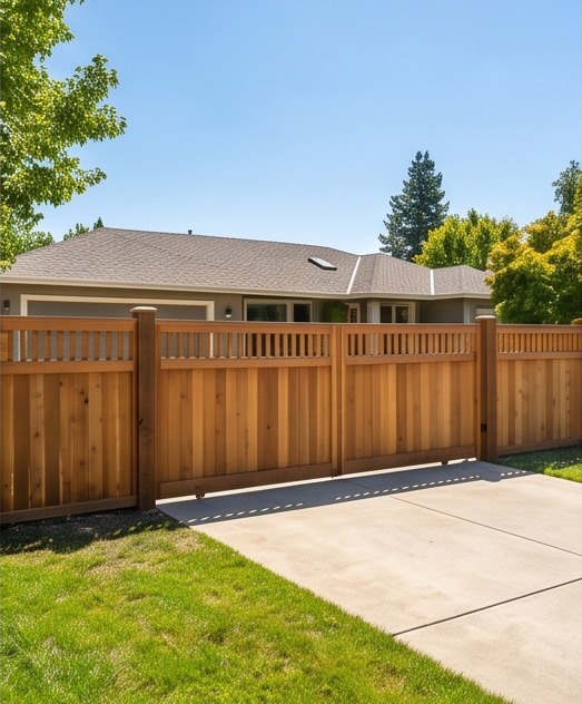 Wood & Wood-Clad gate