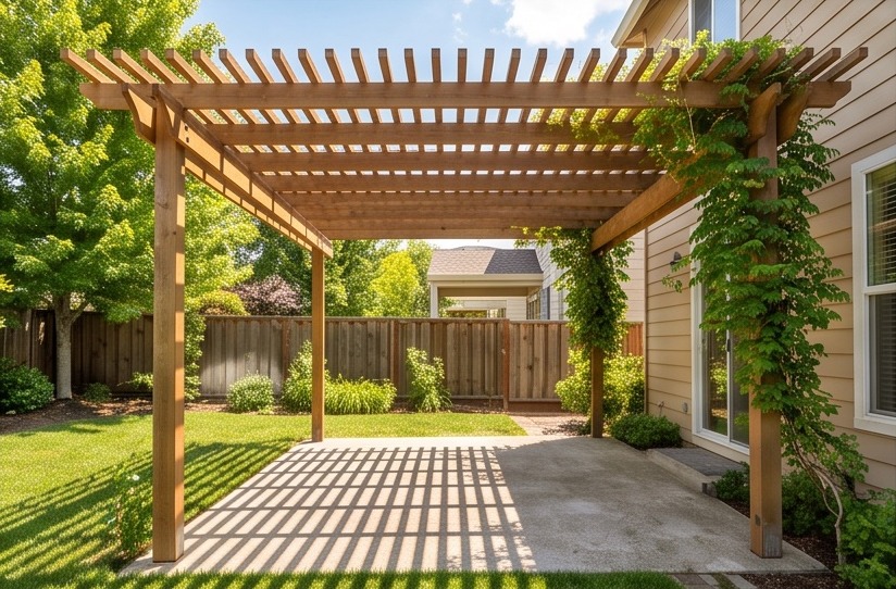 Open-Slat Pergola