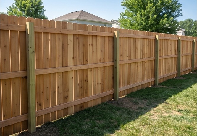 Leaning-Fence Correction