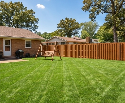 Side-by-Side (Stockade) wood fence
